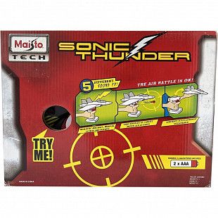 Игровой набор Maisto Военная авиация Sonic Thunder (81195) blue