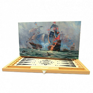 Нарды Combosport Морское сражение с футляром