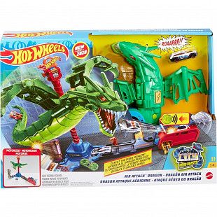 Набор игровой Hot Wheels Воздушная атака дракона (GJL13)