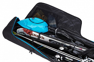 Чехол для 2-х пар горных лыж на колесиках Thule RoundTrip Ski Roller 175cm black (225122)