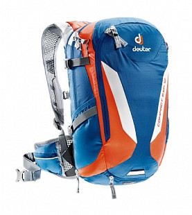 Велорюкзак Deuter Compact EXP 12 steel-papaya