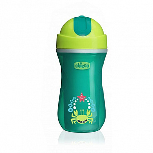 Чашка-поильник Chicco Sport Cup 266 мл 14+ мес 00006991300050 green