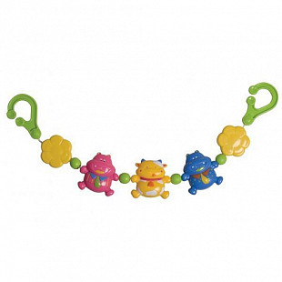 Погремушка Canpol babies Пластиковая на коляску Гиппопотам 2/731