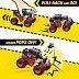 Машинка Hot Wheels Monster Trucks Bone Shaker Crash Set (HKF87)