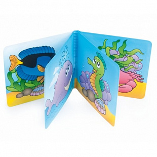 Мягкая книга Canpol babies с пищалкой 2/083 Fish