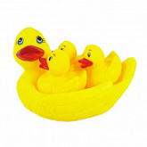 Игрушка-пищалка Рыжий Кот Уточки 4 шт ИВ-6470