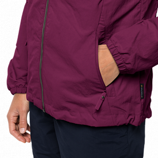 Куртка женская Jack Wolfskin Lakeside Jacket W wild berry