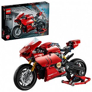 Конструктор LEGO TECHNIC Мотоцикл Ducati Panigale V4 R 42107