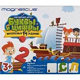 Мягкая магнитная игра Magneticus Буквы и цифры (POL-010) №1