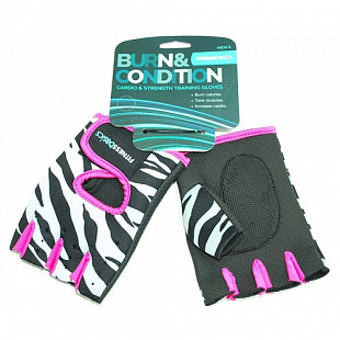 Суппорт-перчатка Zez Sport 2020 White/Black/Pink (велосипедная)