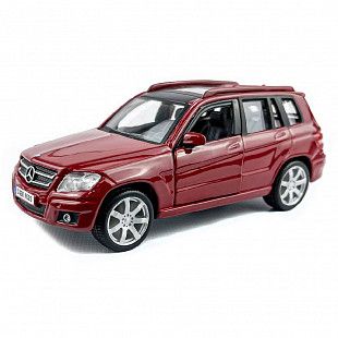 Коллекционная машина Bburago 1:32 Mercedes-Benz GLK-Class (18-43016) red