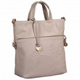 Женская сумка Pola 4267 grey/beige