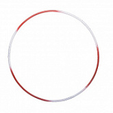 Обруч массажный №1 90 см Металл White/Red