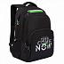 Городской рюкзак GRIZZLY RU-030-2 /2 black/light green