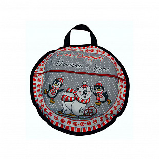 Тюбинг RT Эксклюзив Маленькие друзья автокамера 100 см grey/red