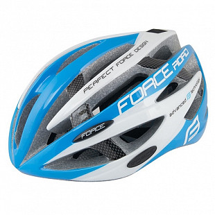 Велошлем Force Road blue/white