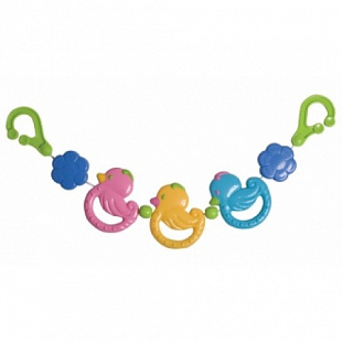 Пластиковая погремушка Canpol babies на коляску Утка 2/711