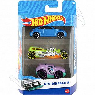 Набор машинок Hot Wheels 3 шт. (K5904 №116)