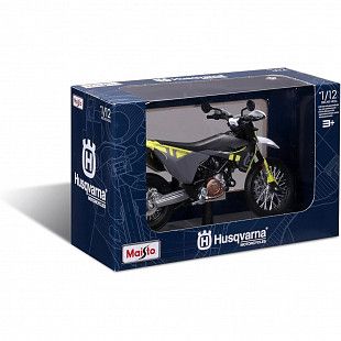 Модель мотоцикла Maisto 1:12 2023 Husqvarna 701 Supermoto (32726)