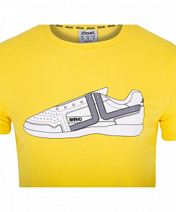 Футболка Jogel JCT-5202-041 yellow/white