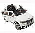Детский электромобиль RS BMW X5 white (Встроенный планшет MP4)
