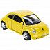 Коллекционная машина Bburago 1:24 VW Volkswagen New Beetle (18-22029) yellow