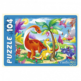 Пазл Рыжий Кот Эра динозавров П104-6790