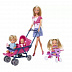 Кукла Simba Штеффи с детьми и аксессуарами, 2 вида (105736350)