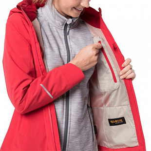 Куртка женская Jack Wolfskin Atlas Tour Jkt W tulip red