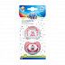 Пустышка Canpol babies Wild Nature Силиконовая Симметричная 18+ мес., 2 шт. (23/956) coral