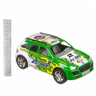 Инерционная машина YAKO джип из серии "На земле, В небе, На море" M9527 green