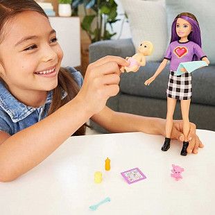 Игровой набор Barbie Няня Skipper Babysitters inc (GRP11)