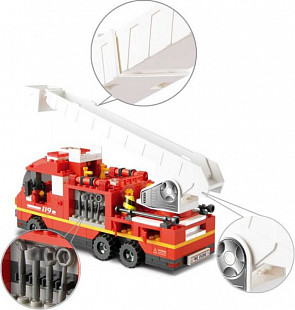 Конструктор Sluban Пожарные машины M38-B0223