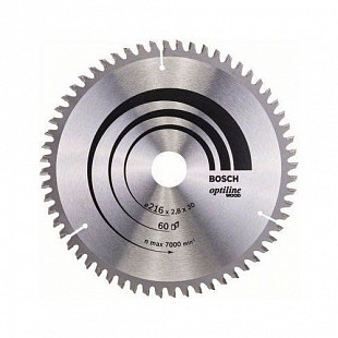 Диск пильный по дереву Bosch 21,6х3 см 60 зубьев 2608640642