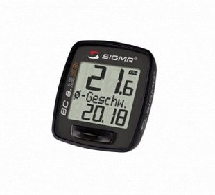 Велокомпьютер Sigma BC 8.12, 8ф black 38959