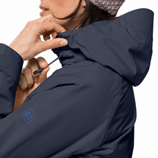 Куртка женская Jack Wolfskin Iceland Voyage 3In1 Women midnight blue