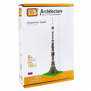 Конструктор LOZ Останкинская Башня 9362
