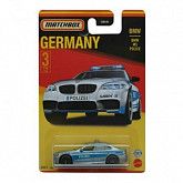 Машинка Matchbox Germany BMW M5 Police 3/12 (GWL49 GWL54) коллекция 2021