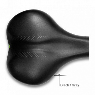 Велоседло DDK D8150 black/grey/green
