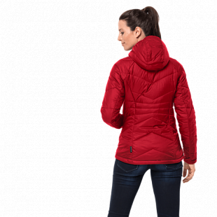 Куртка женская Jack Wolfskin Argon Hoody W red fire