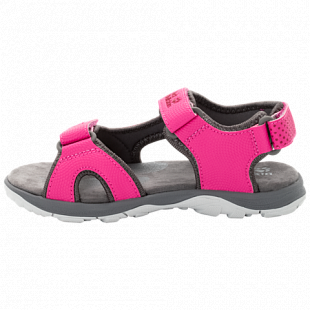 Сандалии детские Jack Wolfskin Acora Sandal G azalea red