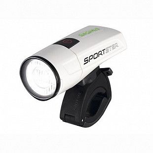 Фонарь Sigma Sportster, 2 режима, 30 люкс, освещаемая дистанция 50м 17276 white