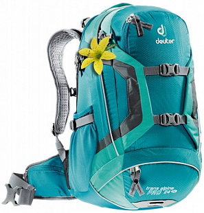 Велорюкзак Deuter Trans Alpine Pro 24 SL petrol-mint