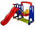 Игровой комплекс RS M0261 4 в 1 (Качели, горка, баскетбол и мяч)