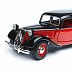Коллекционная машина Bburago 1:24 Citroen 15 CV TA 1938 (18-22017) red/black