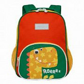 Рюкзак детский GRIZZLY RK-076-6 /2 orange/green
