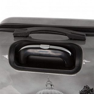 Чемодан малый Polar 20" 2-ой РА026 grey