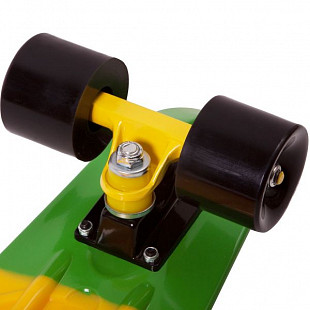 Penny board (пенни борд) RGX PNB-05 22" Green/Yellow/Red