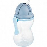 Поильник Canpol babies спортивный со складывающейся трубочкой 12м+ 370 мл (56/113_blu2) blue