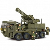 Конструктор Sluban Тяжелый транспортер M38-B0302